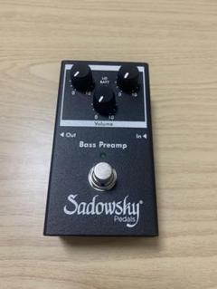 週末値下げ Sadowsky SBP-2 プリアンプ美品 Sadowsky プリアンプ Bass Preamp SBP-2｜トレファクONLINE