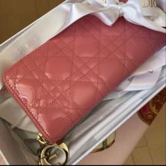 日本限定♡】Lady Dior Voyageur ウォレット (Dior/長財布