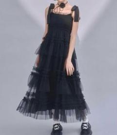 2025年最新】Lovilyn チュールロングワンピースの人気アイテム