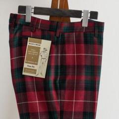 新品】アナトミカANATOMICA ウール トリムフィットパンツ - メルカリ