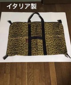 大きなヒョウ柄カバン(PORTaMORO）イタリア製