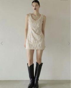 の*あ様 melt the lady laceup mini dress メルト melt the lady laceup mini dress - メルカリ