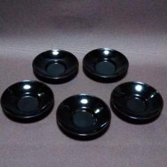 輪島塗 煎茶 茶托 五客