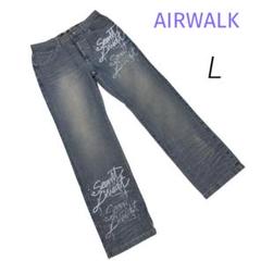 タグ付き AIRWALK エアウォーク デニム00s 90s Y2K プリント