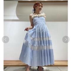 ♡　プリーツティアードキャミワンピース　FURFUR ♡