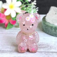 【(*´꒳`*)】グリーンクォーツのくまちゃん形オルゴナイト☆他３点 ローズクォーツ✨トイ ベア♥️くまさん✨オルゴナイト - メルカリ
