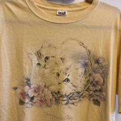 ビンテージTシャツ　ネコ