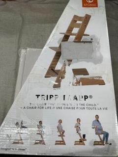 欠品ストッケ ベビーチェア ハイチェア 本体 トリップトラップ ヘイジーグレー