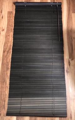 木製ブラインド ダークブラウン(1品目)