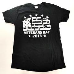 KMS VETERANS DAY 2013 Tシャツ M ブラック 退役軍人