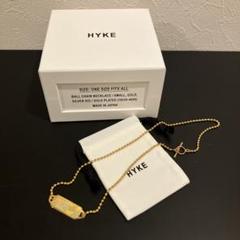 新品未使用】Hyke BALL CHAIN NECKLACES GOLD - メルカリ