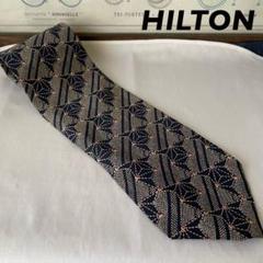 76【HILTON】ヒルトン　ネクタイのサムネイル