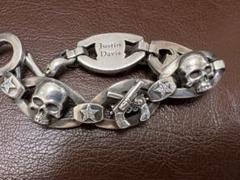 Justin Davis スカルデザイン ブレスレット 約20cm SKULL DIVINE ブレスレット | ジャスティン デイビス（JUSTIN