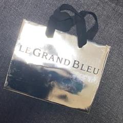 L.G.B ルグランブルー ショッパー シルバー 紙袋 - メルカリ