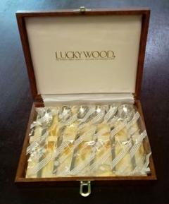LUCKY WOOD カトラリーセット 木製ケース付き 楽天市場】カトラリーセット 1人用 5本組 マリール パーソナル