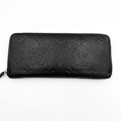 【極美品】VUITTON 長財布 クレマンス 黒 アンプラント モノグラム 本革