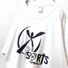 ポート&カンパニー 3:16スポーツフットボール Tシャツホワイト白XL古着