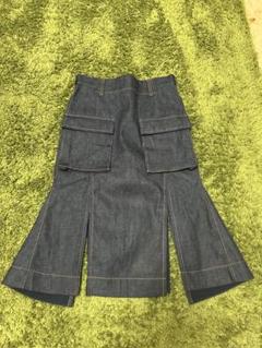 sacai 24-07355 デニムスカート sacai 24-07355 デニムスカート - メルカリ