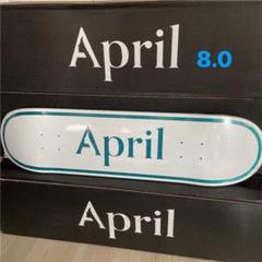 【希少】April スケボー デッキ 8.0インチ 堀米雄斗
