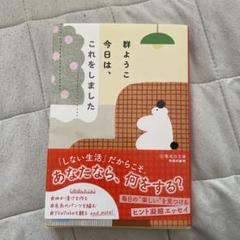 今日は、これをしました