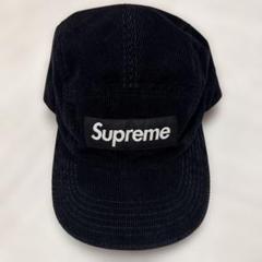 Supreme キャップ 青黒チェック Supreme 青黒チェックキャップ