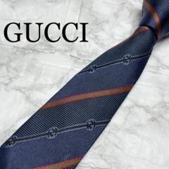 グッチ　GUCCI ネクタイ　シェリーライン　GG ストライプ　スーツ　シャツ