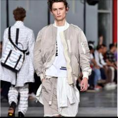 メンズコレクション sacai MA 1 ブルゾン ボンバージャケット
