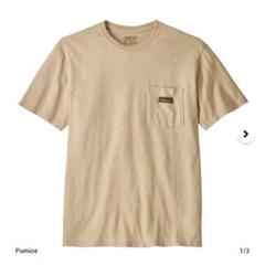 Patagonia メンズ・ワーク・ポケット・Tシャツ　パタゴニア ほぼ新品