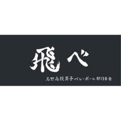 ハイキュー 横断幕 スポーツタオル 烏野 「飛べ」+