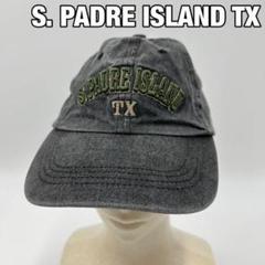 【S. PADRE ISLAND TX】リゾートキャップ　ロゴ刺繍　メキシコ