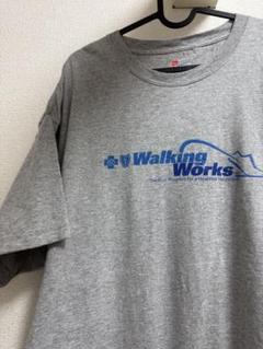 アメリカ古着　ビックサイズ　ウォーキング　XL Hane 一点物　半袖Tシャツ