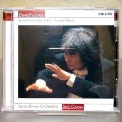 小澤征爾 ベートーヴェン：交響曲第5番《運命》、第2番、葬送行進曲