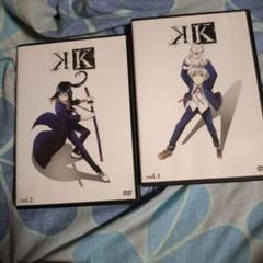 アニメ DVD K vol.1, vol.2セット　レンタル品