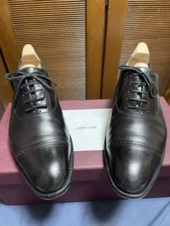 名作　ジョンロブ　JOHN LOBB chapel 黒 6E 25cm 名作 ジョンロブ JOHN LOBB chapel 黒 6E 25cm - メルカリ