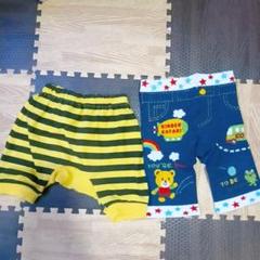 はちさん Kinder Safari ハーフパンツ レギンスセット 60-70