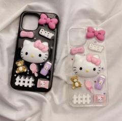 即日発送　ハローキティ デコ電 iPhoneSE 在庫1点 楽天市場】キティ デコ スマホの通販