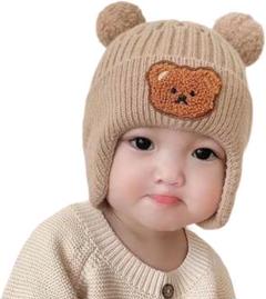ソールオンリー ニット帽 赤ちゃん くま 帽子 くま耳 新生児 帽子 ベビー