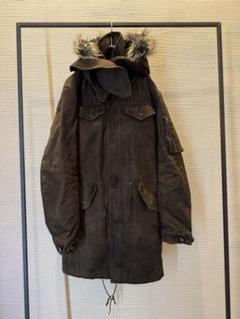 22AW JUNYA WATANABE MAN レザー切替モッズコート 2022 22AW JUNYA WATANABE MAN レザー切替モッズコート 2022
