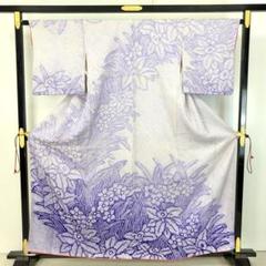 未使用品 訪問着 付け下げ 総絞り ブルー系 刺繍 枝花 身丈169.0cm正絹 2025年最新】総絞り訪問着の人気アイテム - メルカリ