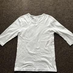 BASIC INNER M ホワイト 七分袖カットソーのサムネイル