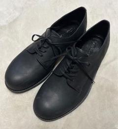 【未使用品】Time is on/レザーシューズ/size41/黒