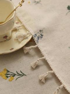 【未使用品】ZARAHOME リネンジャカード織 テーブルクロス TABLECLOTH 01 | Zara Home 日本/Japan