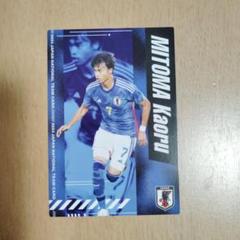美品 三苫 薫  田中 碧 EPOCH エポック カルビー サッカー カード 三苫薫∞田中碧 EPOCH 2022 SAMURAI BLUE 日本代表トレカの通販
