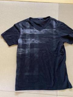 試着のみ　BURBERRY 半袖Tシャツ ブラック チェック柄 BURBERRY バーバリー 24SS Check Print Cotton T チェック