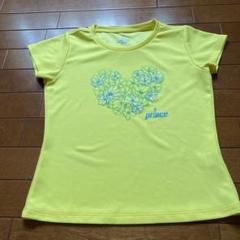 Prince イエロー Tシャツ ハートプリント
