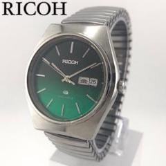 ★希少 未使用 70s RICOH リクォーツ 水晶時計 電池交換済 腕時計 希少 未使用 70s RICOH リクォーツ ファイン 水晶時計 腕時計