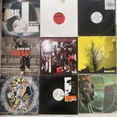 アングラヒップホップ　レコード hiphopヒップホップ レコード 9枚セット アングラunderground