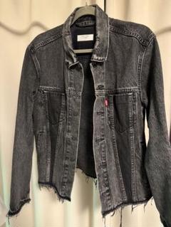 Levi's グレー デニムジャケット Lサイズ　希少 UNDERCOVER×LEVI'S 25SSデニムトラッカージャケット グレー