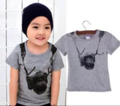 【新品 格安】オシャレ だまし絵Tシャツ baby gap 韓国子供服
