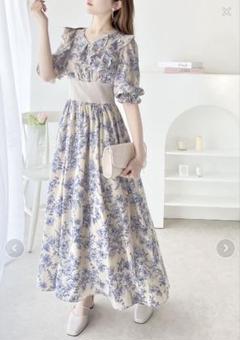 ⭐️未使用⭐️ 『IENA』デシン 花柄 プリント フロントボタン ワンピース M IENA - ⭐️未使用⭐️ 『IENA』デシン 花柄 プリント フロント